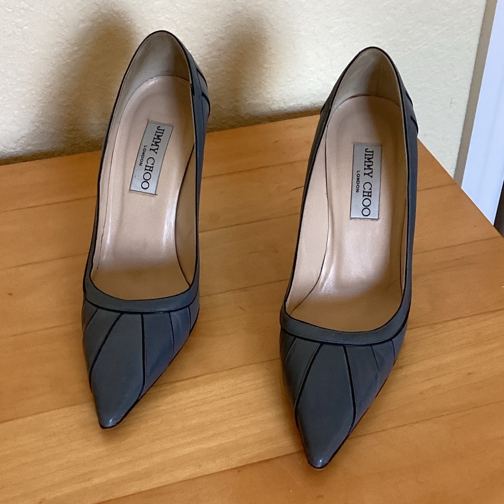 Jimmy Choo Dark Gray Heels